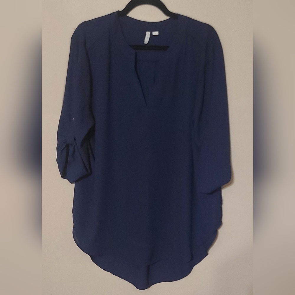 Cato Deep Blue Women's Blouse Size 18/20W